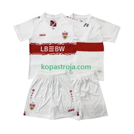 Billiga Fotbollströjor VfB Stuttgart Barn Hemma tröja 2025/26 Kortärmad